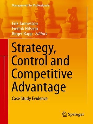 cover image of Strategy, Control and Competitive Advantage